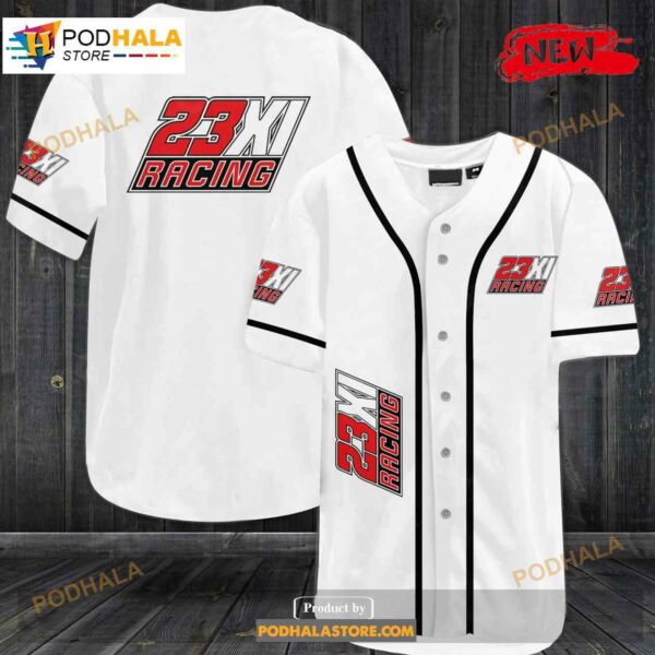 23XI Racing Baseball Jersey