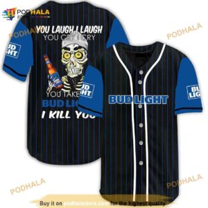 Achmed Laugh Cry Take My Bud Light I Kill You 3D Baseball Jersey