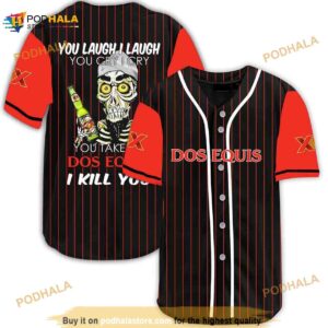 Achmed Laugh Cry Take My Dos Equis I Kill You 3D Baseball Jersey