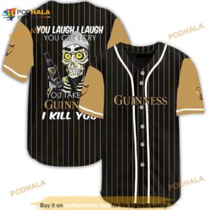 Achmed Laugh Cry Take My Guinness Beer I Kill You 3D Baseball Jersey