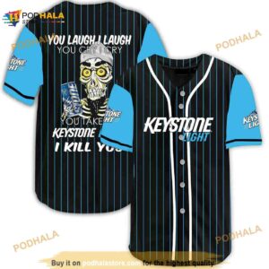 Achmed Laugh Cry Take My Keystone Light I Kill You 3D Baseball Jersey