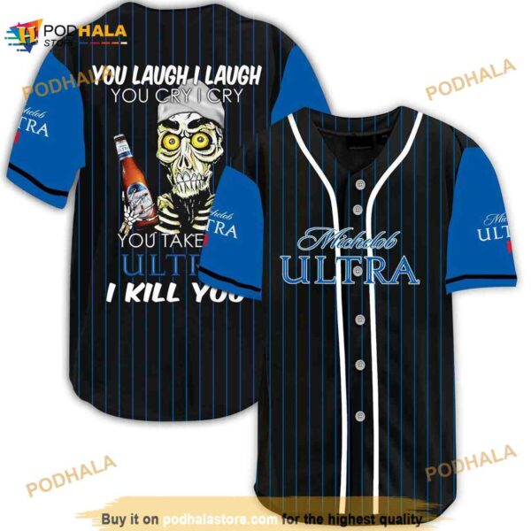 Achmed Laugh Cry Take My Michelob Ultra I Kill You 3D Baseball Jersey