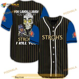 Achmed Laugh Cry Take My Stroh’s Beer I Kill You 3D Baseball Jersey