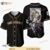 Annie Leonhart Attack On Titan Anime Gift Christmas For Fan 3D Baseball Jersey Shirt