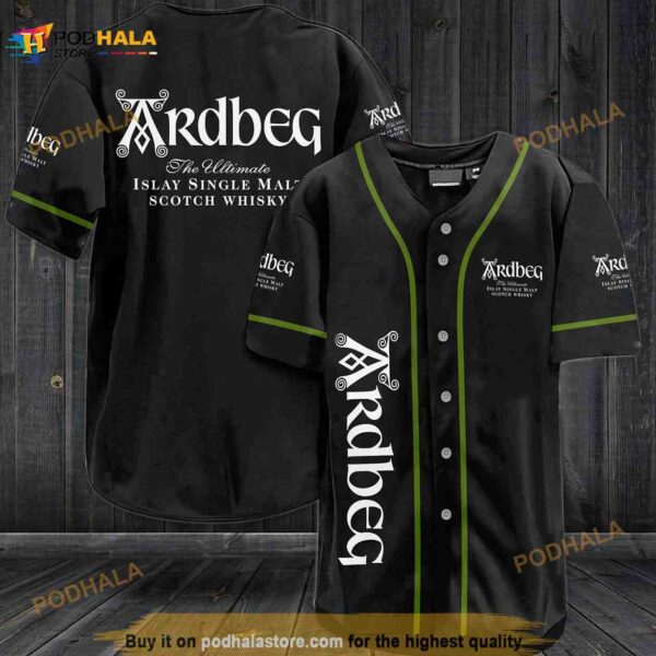 Ardbeg All Over Print Unisex 3D Baseball Jersey