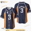 Asahi Azumane Haikyuu Anime Costume Gift Christmas For Fan 3D Baseball Jersey Shirt Swi