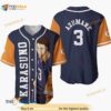 Asahi Azumane Haikyuu Anime Gift Christmas For Fan 3D Baseball Jersey Shirt