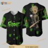 Baby Groot Marvel Baseball Player Pinstripe Unisex 3D Baseball Jersey