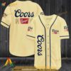 Beige Coors Banquet Beer 3D Baseball Jersey