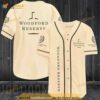 Beige Woodford Reserve 3D Baseball Jersey