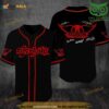 Black Aerosmith 3D Baseball Jersey Shirt