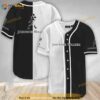 Black And White Split Johnnie Walker 3D Baseball Jersey