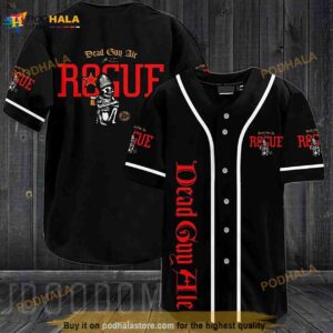 Black Deep Guy Ale 3D Baseball Jersey