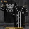 Black Full Throttle 3D Baseball Jersey