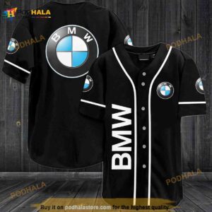 Bmw Logo 3D Baseball Jersey