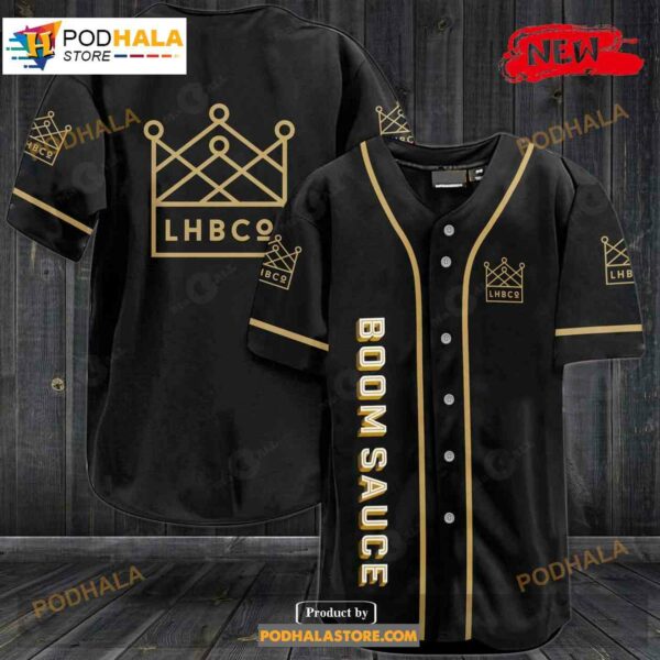 Boomsauce Beer Cheering Baseball Jersey