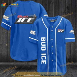 Bud Ice 3D Baseball Jersey