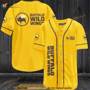 Buffalo Wild Wings 3D Baseball Jersey