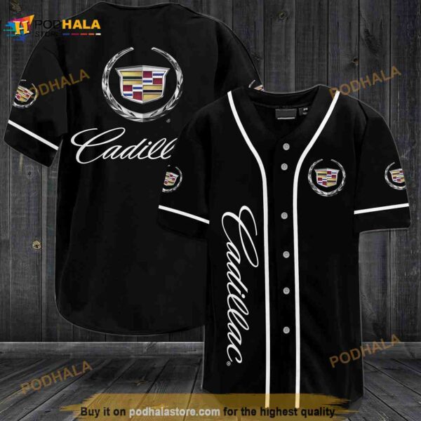 Cadillac 3D Baseball Jersey