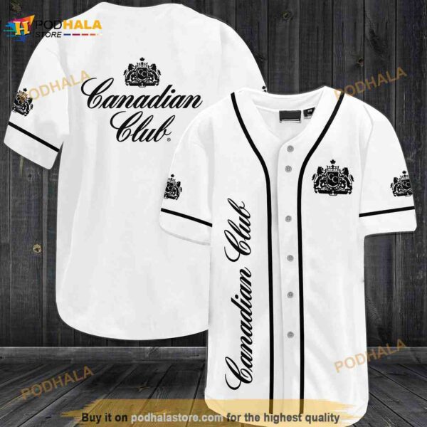 Canadian Club 3D Baseball Jersey