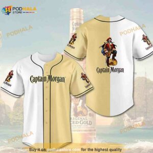 Captain Morgan 3D Baseball Jersey