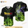 Cell Dragon Ball Anime Gift Christmas For Fan 3D Baseball Jersey Shirt