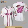 Cheshire Cat Alice In Wonderland Disney Cartoon Unisex 3D Baseball Jersey