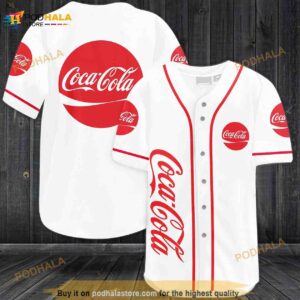 Coca Cola 3D Baseball Jersey