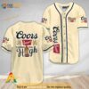 Coors Banquet Make Me High 3D Baseball Jersey