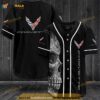 Corvette Skull 3D Baseball Jersey