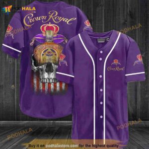 Crown Royal 3D Baseball Jersey E3u