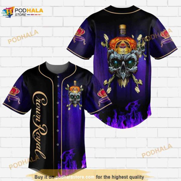 Crown Royal 3D Baseball Jersey Hg8