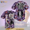 Crown Royal Flowery Skeleton All Over Print Unisex 3D Baseball Jersey