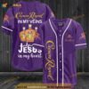 Crown Royal In My Veins Jesus In My Heart 3D Baseball Jersey