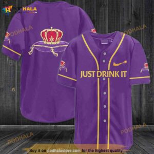 Crown Royal Nike Just Drink It 3D Baseball Jersey