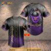 Crown Royal Usa Flag Skull All Over Print 3D Unisex 3D Baseball Jersey – Ombre Purple Black