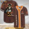 Custom Name Scary Michael Myers Pumpkin Kona Brewing 3D Baseball Jersey