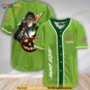 Custom Name Scary Michael Myers Pumpkin Mountain Dew 3D Baseball Jersey