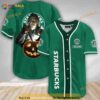 Custom Name Scary Michael Myers Pumpkin Starbucks 3D Baseball Jersey