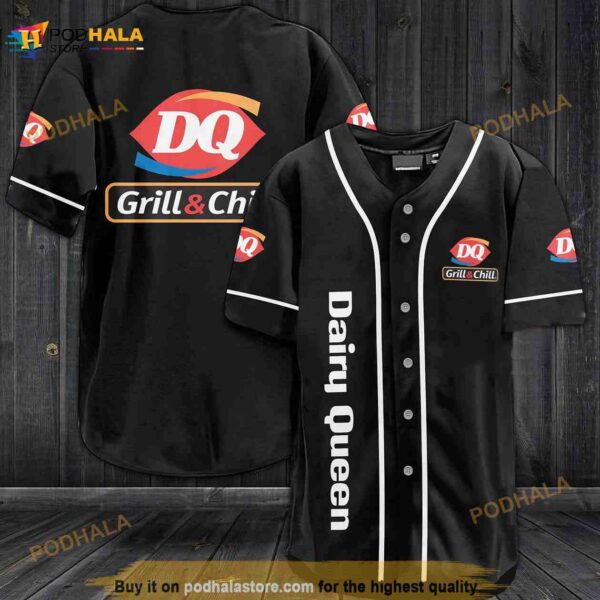 Dairy Queen 3D Baseball Jersey