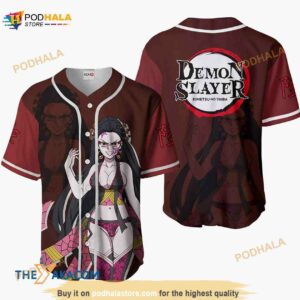 Daki Kimetsu Anime Gift Christmas For Fan 3D Baseball Jersey Shirt