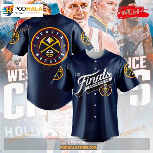 Denver Nuggets Nba Finals 2023 Eastern Conference Champs Dark Blue Jersey