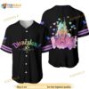 Disneyland Rainbow Magic Kingdom 3D 3D Baseball Jersey