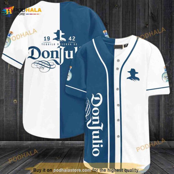 Don Julio Tequila 1942 3D Baseball Jersey