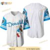 Donald Duck All Over Print Pinstripe 3D Baseball Jersey