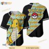 Dragonite Pokemon Anime Gift Christmas For Fan 3D Baseball Jersey Shirt