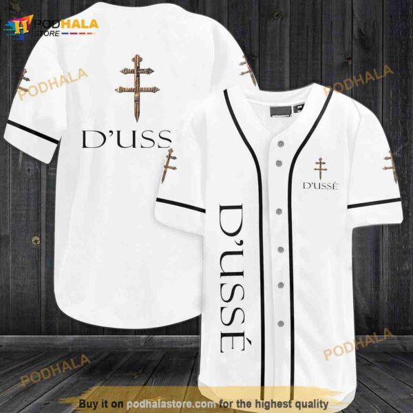 D’usse All Over Print Unisex 3D Baseball Jersey