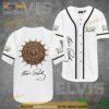 Elvis Presley Symbols White 3D Baseball Jersey Shirt