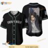 Eren Yeager Attack On Titan Final Anime 3D Baseball Jersey Shirt