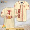 Fireball Whiskey Make Me High 3D Baseball Jersey